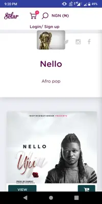 Nello Music android App screenshot 0